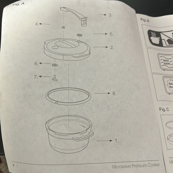 Tupperware Microwave Pressure Cooker - Picture 7 of 12